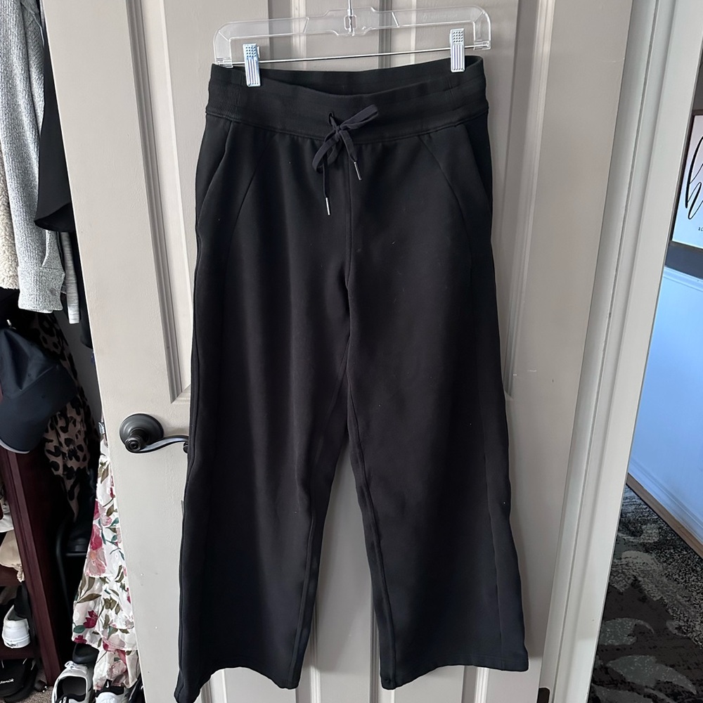 Lululemon Wide leg scuba sweatpants